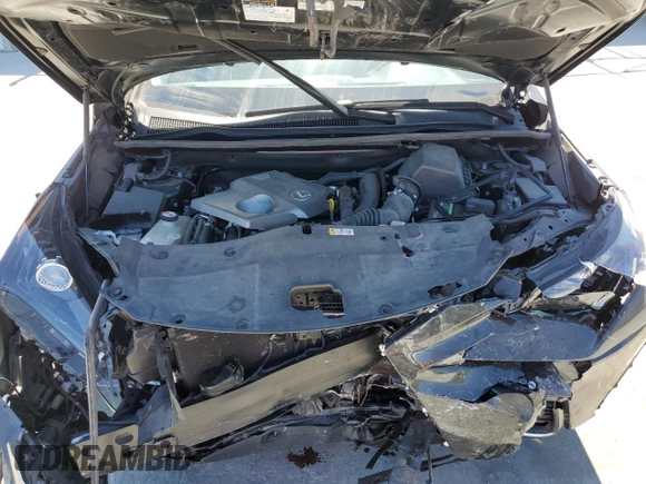 2021 Lexus NX with VIN JTJDARBZ9M2181900, listed as a Copart auction lot 50131785 with 35,595 mi miles and Salvage Title. Bid and sale history available at carsss.com. Image 14.