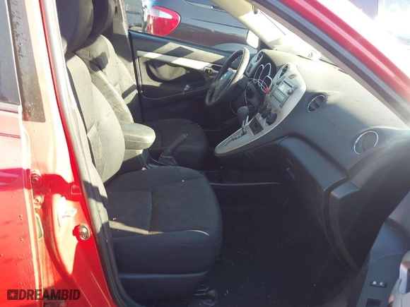 2010 Toyota Matrix with VIN 2T1KU4EE0AC302419, listed as a IAAI auction lot 41877819 with 248,916 mi miles. Bid and sale history available at carsss.com. Image 5.