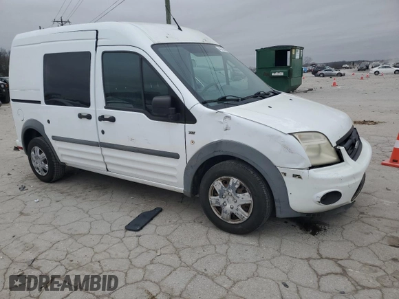 2011 Ford Transit Connect XLT with VIN NM0LS7BN8BT044173, listed as a Copart auction lot 44245605 with 226,334 mi miles and Salvage title. Bid and sale history available at DreamBid. Image 4.