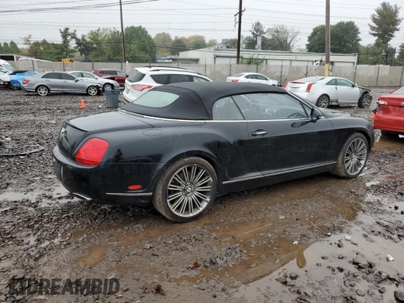 2010 Bentley Continental GT with VIN SCBDP3ZA9AC062817, listed as a Copart auction lot 73522504 with 82,791 mi miles and Clean Title. Bid and sale history available at DreamBid. Image 3.