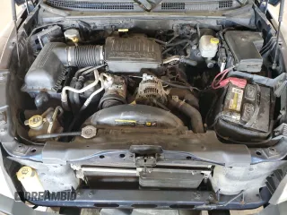 2005 Dodge Dakota SLT with VIN 1D7HW48N95S365965, listed as a Copart auction lot 48505355 with 144,053 mi miles and Salvage Title. Bid and sale history available at carsss.com. Image 11.