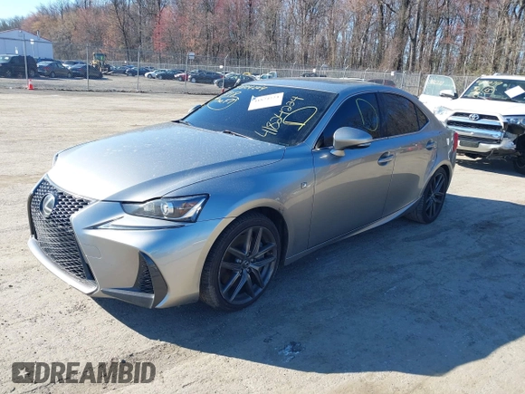 2017 Lexus IS with VIN JTHCM1D21H5023173, listed as a IAAI auction lot 41824224 with 138,629 mi miles. Bid and sale history available at carsss.com. Image 2.