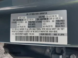 2023 Mazda CX-5 2.5 S Preferred Package with VIN JM3KFBCM5P0149863, listed as a IAAI auction lot 41569144 with 79,294 mi miles. Bid and sale history available at carsss.com. Image 9.