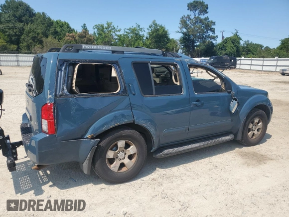 2006 Nissan Pathfinder SE z VIN 5N1AR18U66C619440, wystawiony jako Copart lot #59337215 z przebiegiem Nie podano mil oraz Szkoda całkowita • Salvage title. Historia ofert i sprzedaży dostępna na DreamBid. Obrazek 3.