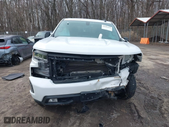 2021 Chevrolet Silverado 1500 RST with VIN 1GCUYEET8MZ306892, listed as a IAAI auction lot 41609422 with 87,387 mi miles. Bid and sale history available at carsss.com. Image 12.