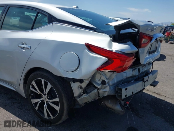 2017 Nissan Maxima SL with VIN 1N4AA6AP7HC442077, listed as a IAAI auction lot 42384490 with 101,385 mi miles and . Bid and sale history available at DreamBid. Image 18.