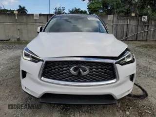 2022 Infiniti QX50 LUXE with VIN 3PCAJ5BA1NF107362, listed as a Copart auction lot 42688895 with 26,666 mi miles and Non Repairable. Bid and sale history available at carsss.com. Image 5.