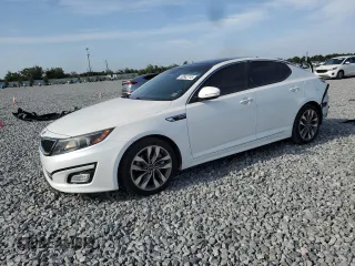 2015 Kia Optima SXL Turbo with VIN 5XXGR4A65FG427518, listed as a Copart auction lot 53642715 with 96,384 mi miles and Salvage Title. Bid and sale history available at DreamBid. Image 1.