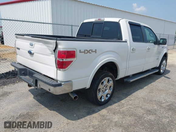 2012 Ford F-150 XL with VIN 1FTFW1ET5CFB18919, listed as a IAAI auction lot 42592380 with 204,469 mi miles and . Bid and sale history available at DreamBid. Image 4.