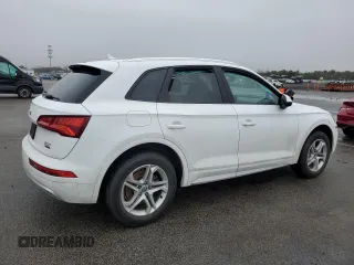 2018 Audi Q5 Premium with VIN WA1ANAFY4J2227815, listed as a Copart auction lot 48627415 with 0 mi miles and Salvage Title. Bid and sale history available at carsss.com. Image 3.