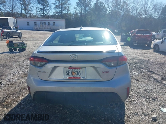 2024 Toyota Corolla XSE with VIN 5YFT4MCE6RP174657, listed as a IAAI auction lot 41355497 with 49,450 mi miles. Bid and sale history available at carsss.com. Image 16.