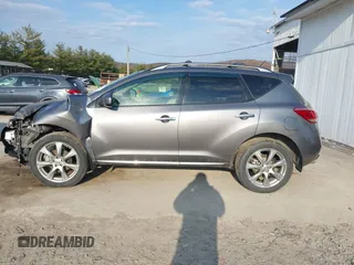 2013 Nissan Murano SL with VIN JN8AZ1MW5DW305483, listed as a IAAI auction lot 41754283 with 114,701 mi miles. Bid and sale history available at carsss.com. Image 14.