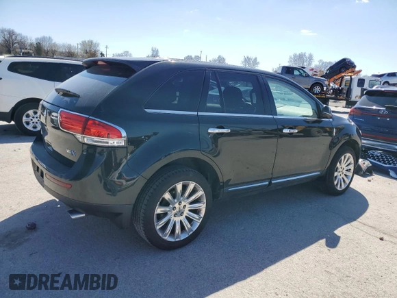 2013 Lincoln MKX with VIN 2LMDJ6JKXDBL44375, listed as a Copart auction lot 49793135 with 205,797 mi miles and Clean Title. Bid and sale history available at carsss.com. Image 3.