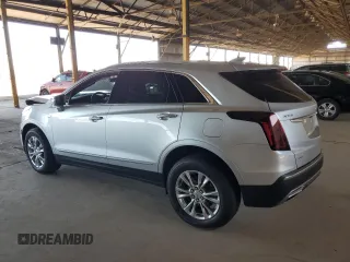 2020 Cadillac XT5 Premium Luxury AWD with VIN 1GYKNDRS4LZ124935, listed as a Copart auction lot 62177965 with 35,671 mi miles and Salvage title. Bid and sale history available at DreamBid. Image 2.