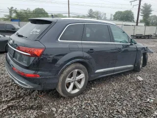 2020 Audi Q7 Premium with VIN WA1AJAF78LD011590, listed as a Copart auction lot 57129915 with 75,401 mi miles and Salvage title. Bid and sale history available at DreamBid. Image 3.