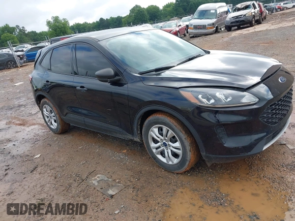 2020 Ford Escape S with VIN 1FMCU0F65LUA21111, listed as a IAAI auction lot 42371480 with 60,988 mi miles and . Bid and sale history available at DreamBid. Image 1.