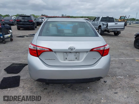 2015 Toyota Corolla L with VIN 2T1BURHE3FC357768, listed as a IAAI auction lot 41965849 with 137,166 mi miles and . Bid and sale history available at DreamBid. Image 16.
