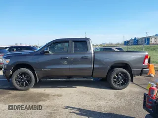 2021 Ram 1500 Big Horn with VIN 1C6SRFBT3MN741025, listed as a IAAI auction lot 41899873 with 46,530 mi miles. Bid and sale history available at carsss.com. Image 14.