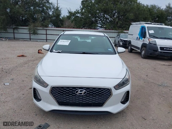 2019 Hyundai Elantra GT with VIN KMHH35LE3KU094753, listed as a IAAI auction lot 41283518 with 107,955 mi miles. Bid and sale history available at carsss.com. Image 12.