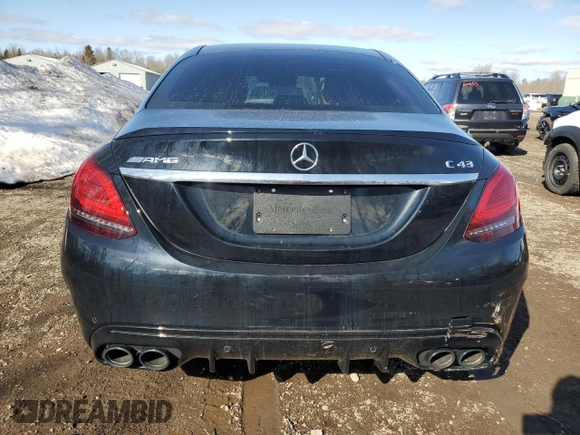 2020 Mercedes-Benz C 43 AMG with VIN 55SWF6EB1LU324911, listed as a Copart auction lot 50331665 with 46,647 mi miles and Clean Title. Bid and sale history available at carsss.com. Image 6.