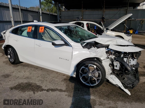 2024 Chevrolet Malibu LT with VIN 1G1ZD5STXRF130788, listed as a Copart auction lot 56486895 with Not Provided miles and Non Repairable. Bid and sale history available at DreamBid. Image 4.