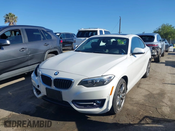 2016 BMW 2 Series 228i with VIN WBA1F9C59GV545980, listed as a IAAI auction lot 42515279 with 59,525 mi miles and . Bid and sale history available at DreamBid. Image 17.