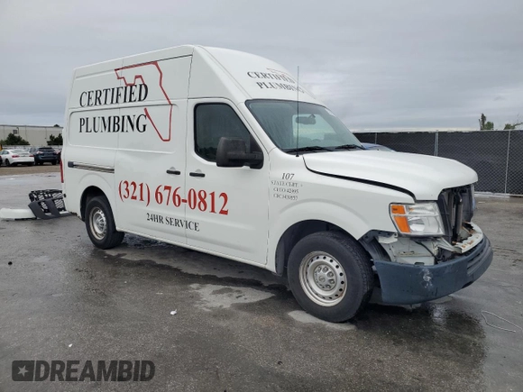 2017 Nissan NV Cargo SV z VIN 1N6BF0LY9HN807928, wystawiony jako Copart lot #60340275 z przebiegiem 133 501 mil mil oraz Szkoda całkowita • Salvage title. Historia ofert i sprzedaży dostępna na DreamBid. Obrazek 4.