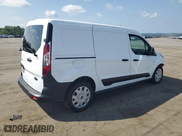 2023 Ford Transit Connect XL with VIN NM0LS7S20P1549651, listed as a Copart auction lot 66435685 with 62,232 mi miles and Salvage title. Bid and sale history available at DreamBid. Image 3.