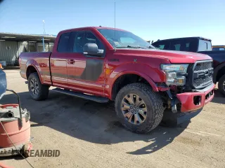 2016 Ford F-150 XLT with VIN 1FTFX1EF2GFC15590, listed as a Copart auction lot 52963395 with 78,377 mi miles and Salvage Title. Bid and sale history available at carsss.com. Image 4.