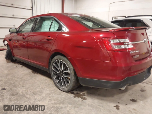 2017 Ford Taurus SHO with VIN 1FAHP2KT2HG127780, listed as a IAAI auction lot 41503256 with 55,547 mi miles and . Bid and sale history available at DreamBid. Image 3.