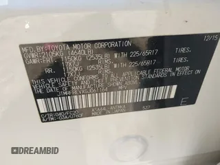 2016 Toyota RAV4 XLE z VIN JTMRFREVXGJ061164, wystawiony jako IAAI lot #42151992 z przebiegiem 135 564 mil mil oraz . Historia ofert i sprzedaży dostępna na DreamBid. Obrazek 9.