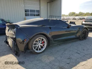 2016 Chevrolet Corvette Z06 2LZ with VIN 1G1YS2D65G5608464, listed as a Copart auction lot 71819514 with 20,738 mi miles and Salvage Title. Bid and sale history available at carsss.com. Image 3.