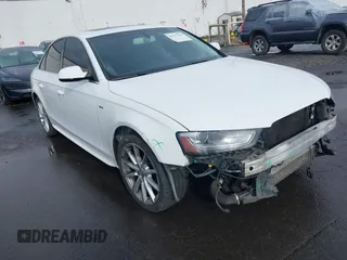 2015 Audi A4 Premium with VIN WAUBFAFL7FN042236, listed as a IAAI auction lot 41517526 with 146,325 mi miles. Bid and sale history available at carsss.com. Image 1.
