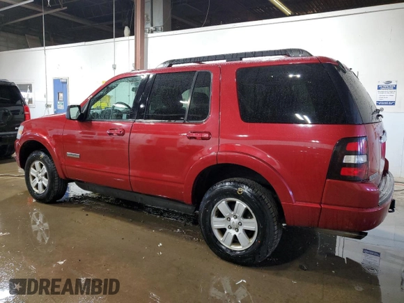 2008 Ford Explorer XLT with VIN 1FMEU73E98UB14427, listed as a Copart auction lot 52197075 with 168,241 mi miles and Salvage Title. Bid and sale history available at carsss.com. Image 2.