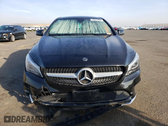 2018 Mercedes-Benz CLA with VIN WDDSJ4EB1JN600852, listed as a Copart auction lot 39541063 with 55,915 mi miles. Bid and sale history available at carsss.com. Image 5.