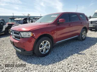 2013 Dodge Durango SXT with VIN 1C4RDJAG0DC617965, listed as a Copart auction lot 53346025 with 184,434 mi miles and Clean Title. Bid and sale history available at carsss.com. Image 1.