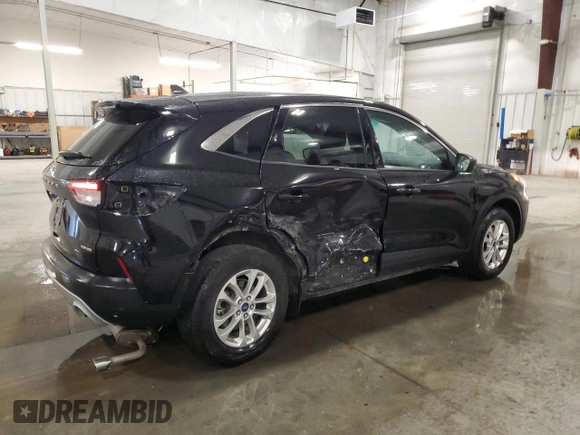 2022 Ford Escape SE with VIN 1FMCU9G6XNUB71091, listed as a Copart auction lot 49635875 with 24,697 mi miles and Salvage Title. Bid and sale history available at carsss.com. Image 3.