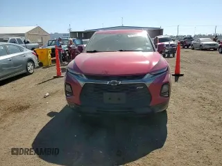 2019 Chevrolet Blazer RS with VIN 3GNKBJRS0KS690462, listed as a Copart auction lot 55129925 with 68,743 mi miles and Salvage title. Bid and sale history available at DreamBid. Image 14.