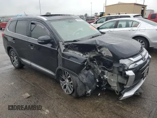 2016 Mitsubishi Outlander GT with VIN JA4JZ4AX1GZ051410, listed as a Copart auction lot 59039995 with 120,892 mi miles and Salvage title. Bid and sale history available at DreamBid. Image 4.