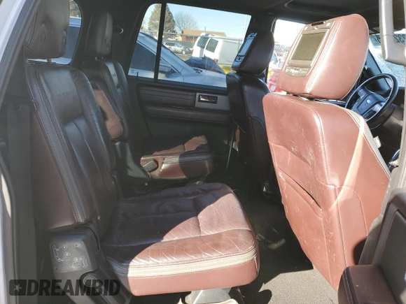 2016 Ford Expedition EL Platinum with VIN 1FMJK1MT9GEF08260, listed as a Copart auction lot 42326005 with 142,491 mi miles and Salvage Title. Bid and sale history available at carsss.com. Image 12.
