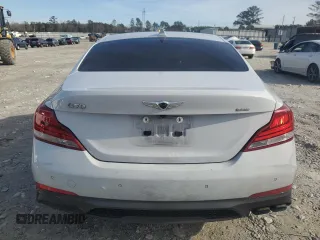2020 Genesis G70 2.0T with VIN KMTG44LA8LU045281, listed as a Copart auction lot 88885995 with 68,222 mi miles and Salvage title. Bid and sale history available at DreamBid. Image 6.