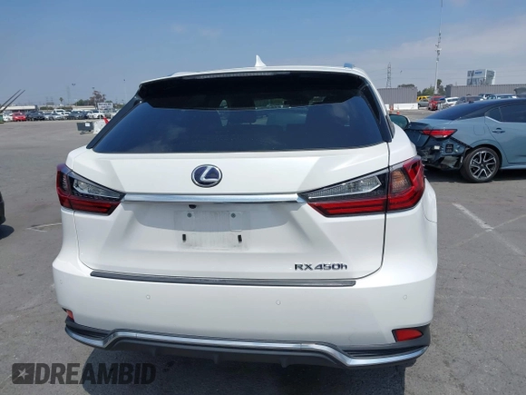 2022 Lexus RX 450h с VIN 2T2HGMDA7NC074100, выставлен на аукционе IAAI как лот 42463664 с пробегом 36 565 миль миль и . История ставок и продаж доступна на DreamBid. Изображение 16.