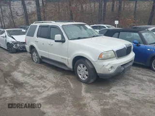2003 Lincoln Aviator Premium z VIN 5LMEU78H63ZJ49664, wystawiony jako IAAI lot #41779404 z przebiegiem 172 473 mil mil oraz . Historia ofert i sprzedaży dostępna na DreamBid. Obrazek 1.