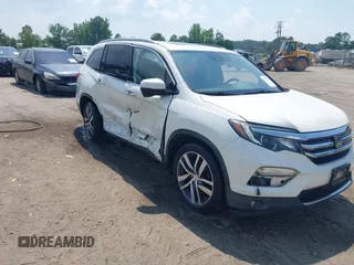 2017 Honda Pilot Touring with VIN 5FNYF6H93HB030016, listed as a IAAI auction lot 42517993 with 281,733 mi miles and . Bid and sale history available at DreamBid. Image 1.