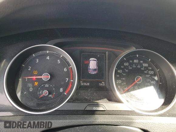 2015 Volkswagen GTI SE with VIN 3VW4T7AU6FM007265, listed as a Copart auction lot 74313094 with 141,628 mi miles and Salvage Title. Bid and sale history available at DreamBid. Image 9.