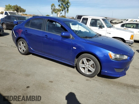 2008 Mitsubishi Lancer DE with VIN JA3AU26U08U034473, listed as a Copart auction lot 75571444 with 133,949 mi miles and Salvage Title. Bid and sale history available at carsss.com. Image 4.