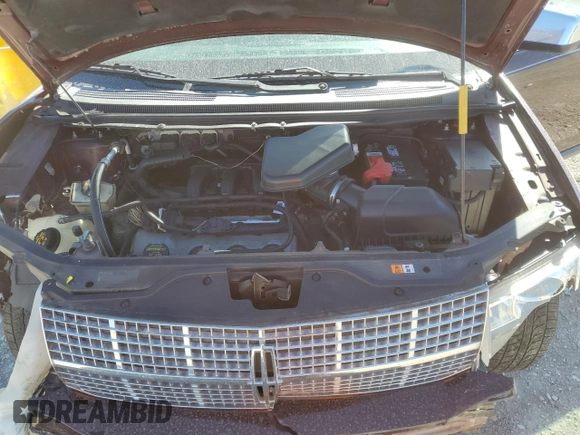 2010 Lincoln MKX with VIN 2LMDJ8JC4ABJ16887, listed as a Copart auction lot 46526765 with 166,533 mi miles and Salvage Title. Bid and sale history available at DreamBid. Image 12.