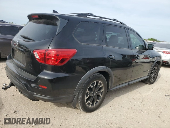 2020 Nissan Pathfinder SL z VIN 5N1DR2CM2LC598656, wystawiony jako Copart lot #50463385 z przebiegiem 78 764 mil mil oraz Szkoda całkowita • Salvage title. Historia ofert i sprzedaży dostępna na DreamBid. Obrazek 3.