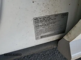2018 Audi Q5 Premium Plus with VIN WA1BNAFY9J2240760, listed as a Copart auction lot 57845134 with 0 mi miles and Salvage Title. Bid and sale history available at carsss.com. Image 13.