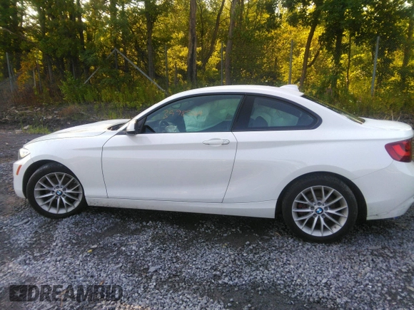 2016 BMW 2 Series 228i xDrive with VIN WBA1G9C55GV726460, listed as a IAAI auction lot 39985264 with 48,379 mi miles. Bid and sale history available at carsss.com. Image 14.